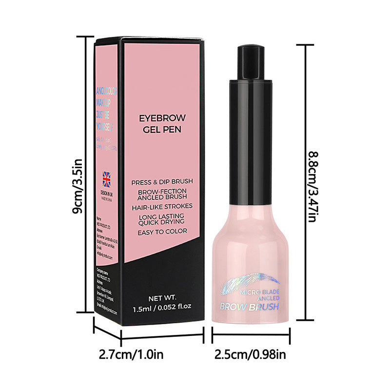 Angled Brush & Dip Liquid Eyebrow Pen