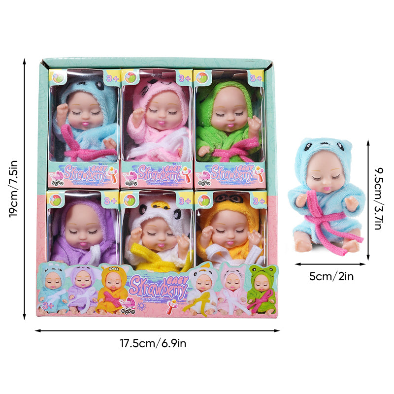 Mini bionic sleeping dolls