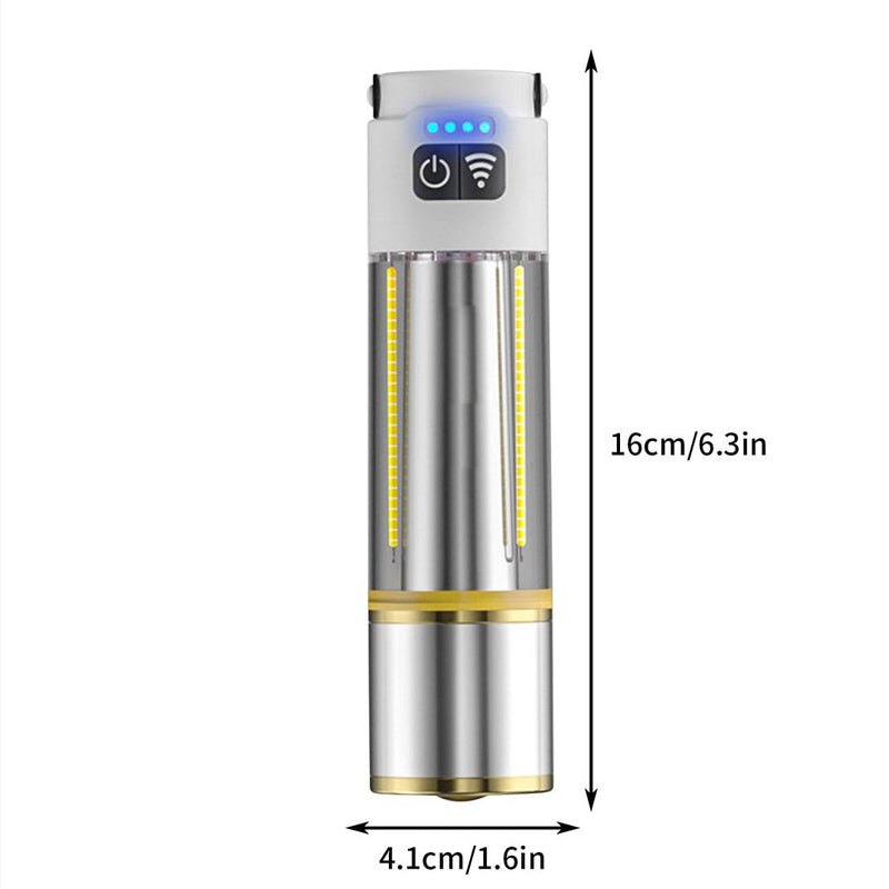 Multifunctional Super Bright Long Distance Rechargeable Flashlight