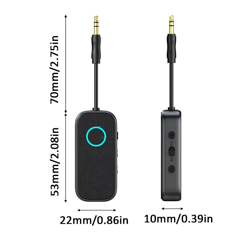 Bluetooth adapter with 1-to-2 connection