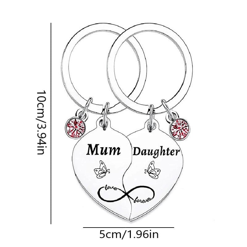 Mother's Day Engraved Keychain