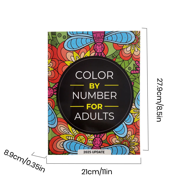 Color By Number For Adult Relaxation