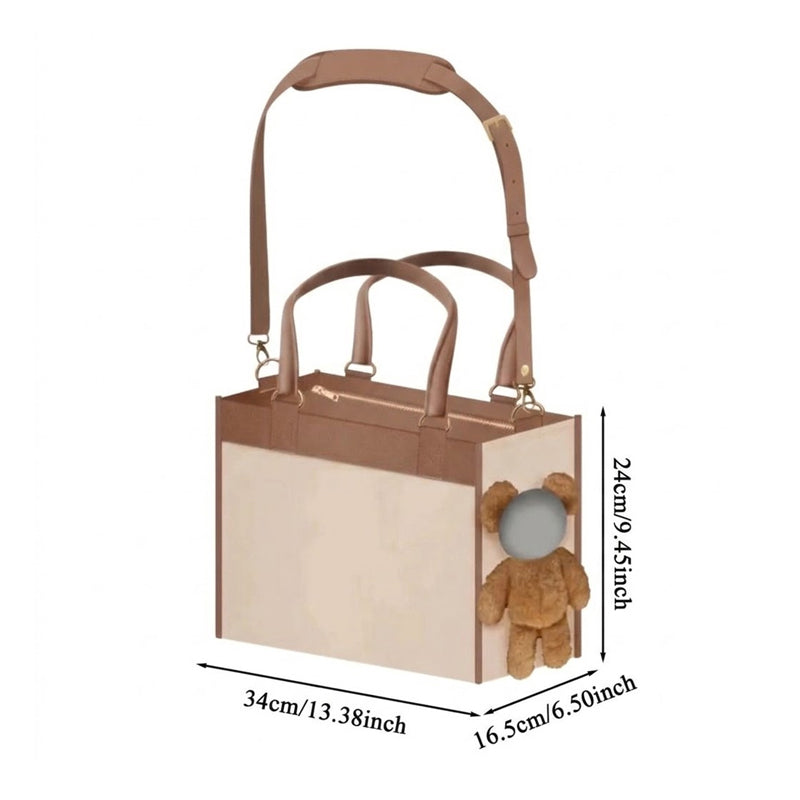 Soft Pet Travel Tote with Peek Window