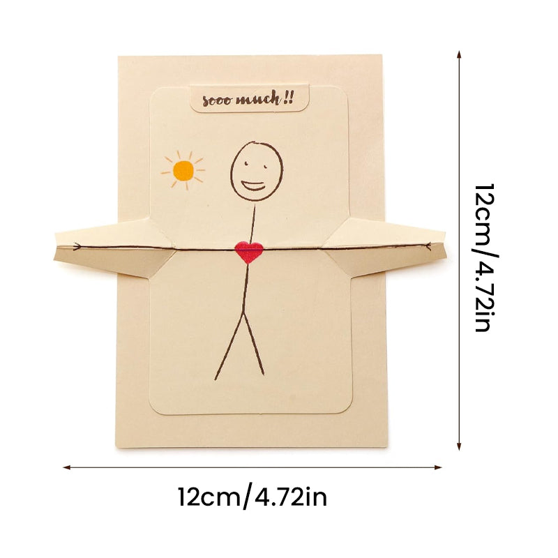 Embrace Pop-Up Greeting Card