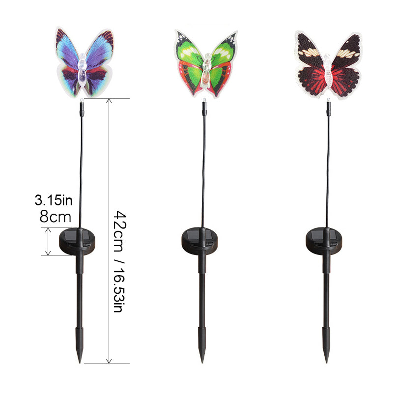 Outdoor Solar Garden Butterfly Lights Decor