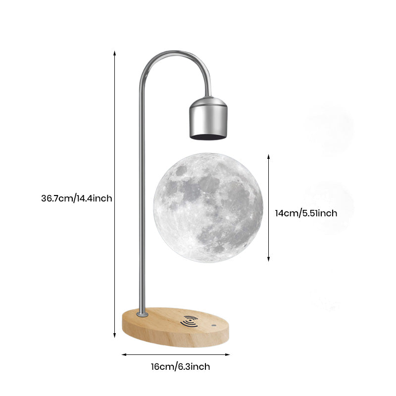 Suspended Moon Lamp