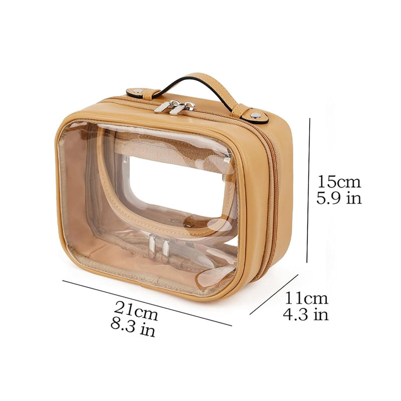 Transparent Waterproof Cosmetic Bag