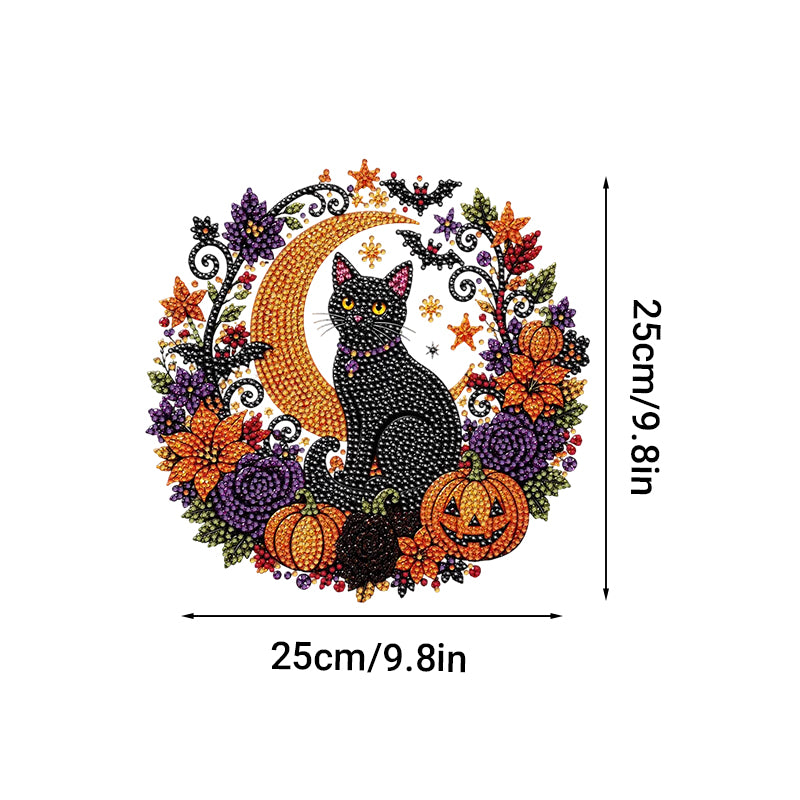 Halloween Diamond Painting Hanging Ornament Kit