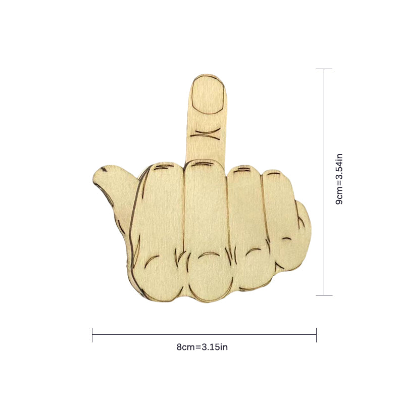 Middle Finger Brooch Material Pack