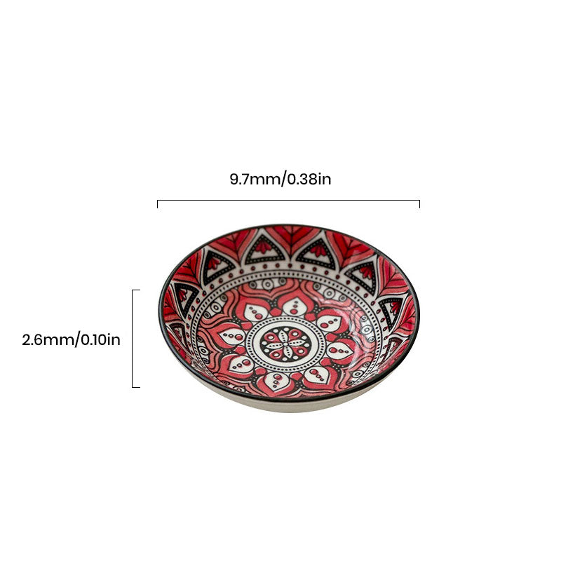 Ceramic Bohemian Flavour Plate Dipping Plate