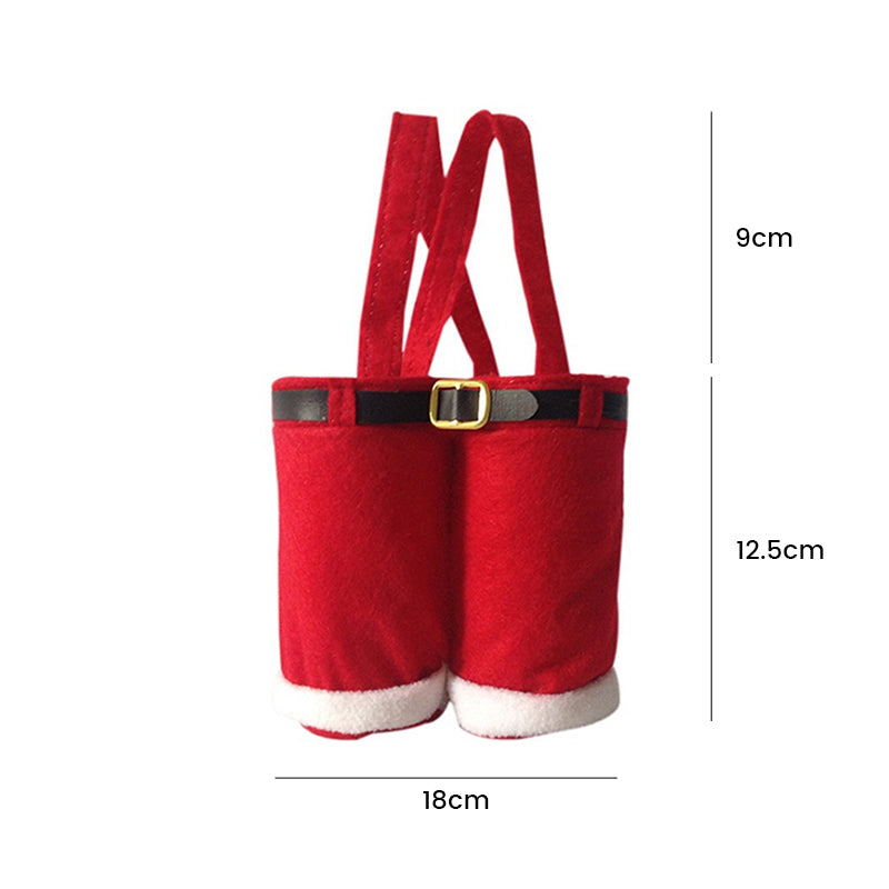 Christmas Pants Pocket Candy Bag