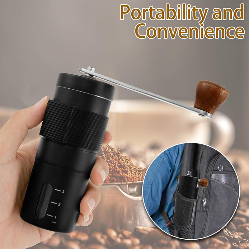 Portable Hand Cranked Coffee Machine