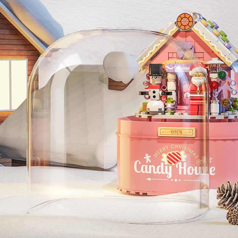 Snowy Christmas Music Box