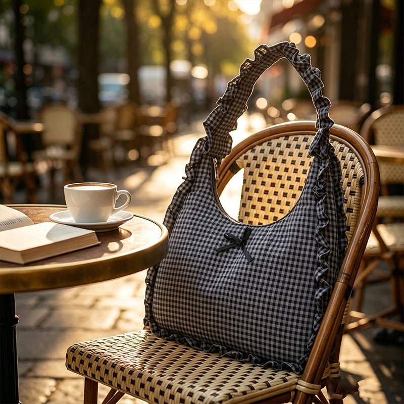 Polka Dot Bow Bag