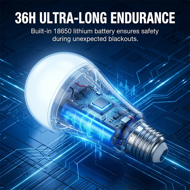 Emergency LED Bulb with Hook