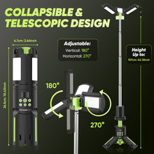 Telescopic Camping Lights with Stand