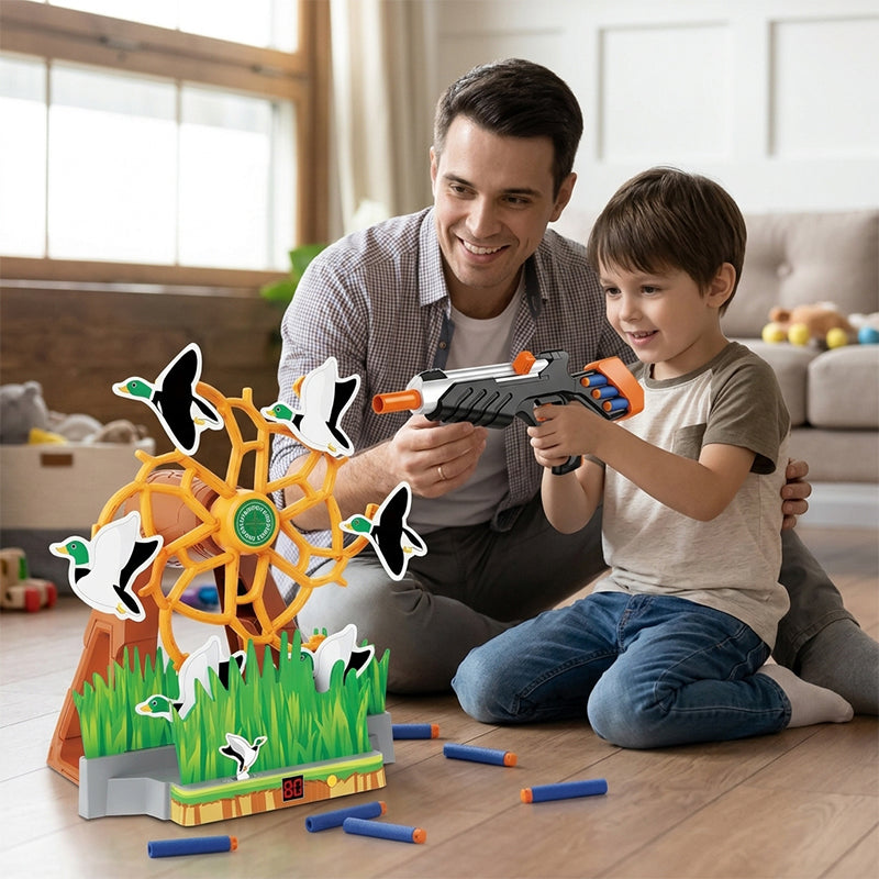 Rotating Goose Shooting Toy