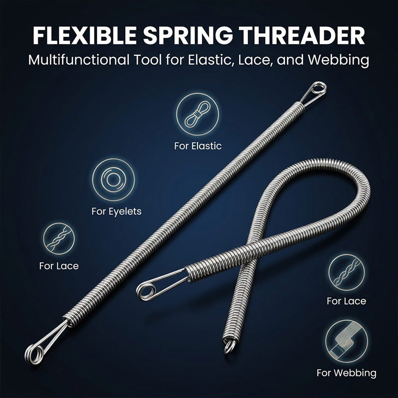 Spring Drawstring Needle Threader
