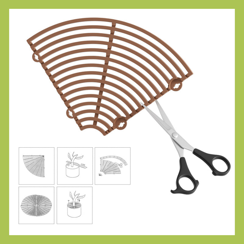 Plant Pot Grid Flower Pot Cover