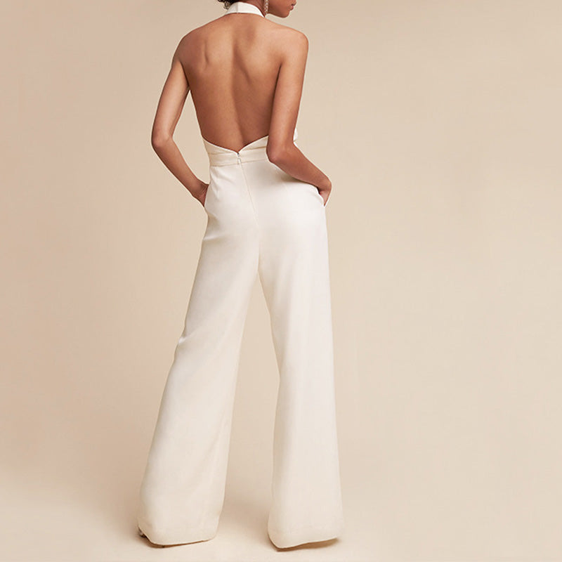 Women's Sexy Halter Neck Trousers