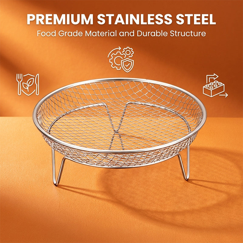 Stainless steel air fryer rack