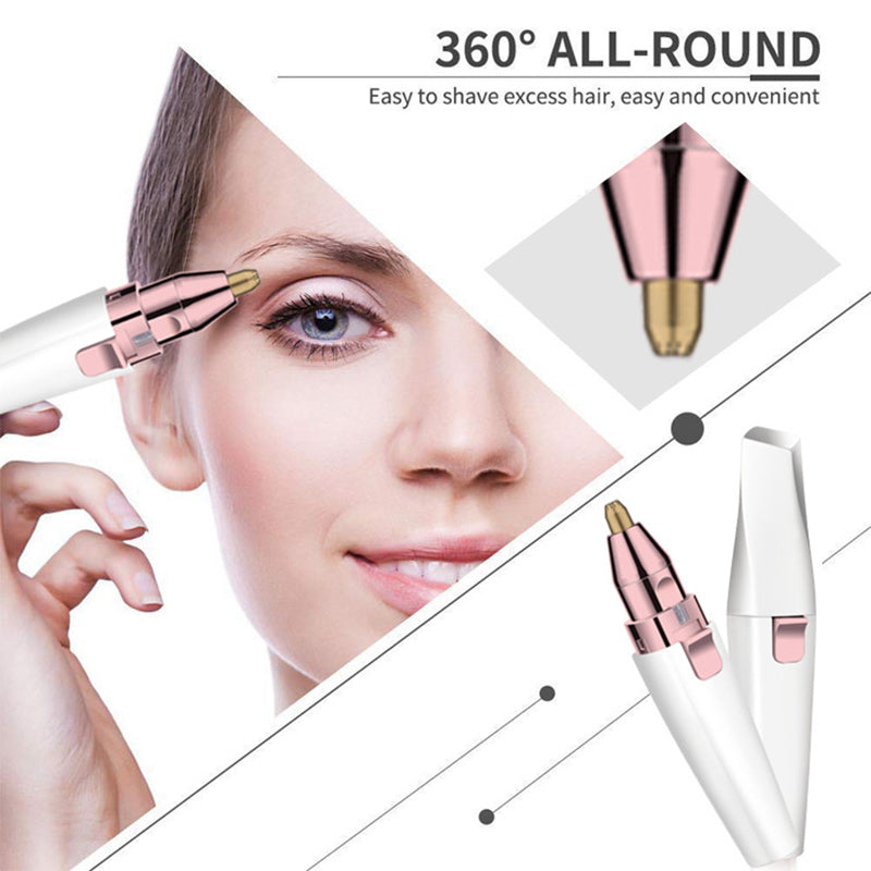 2 in 1 Electric Eyebrow Trimmer