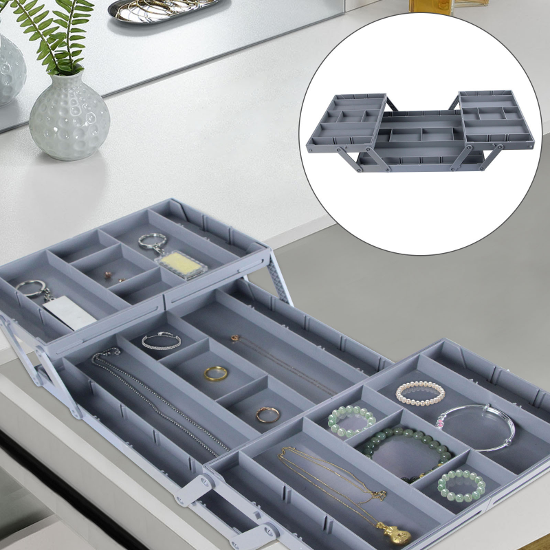 Multi-Level Drawer Organizer Expandable