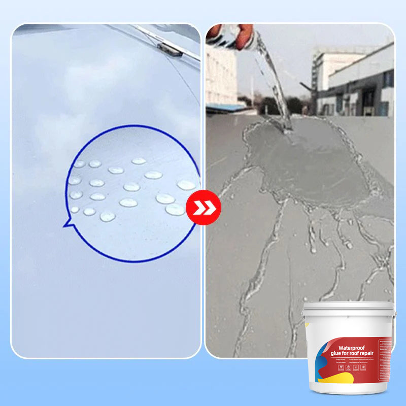 Leak-proof environmentally friendly waterproof coating