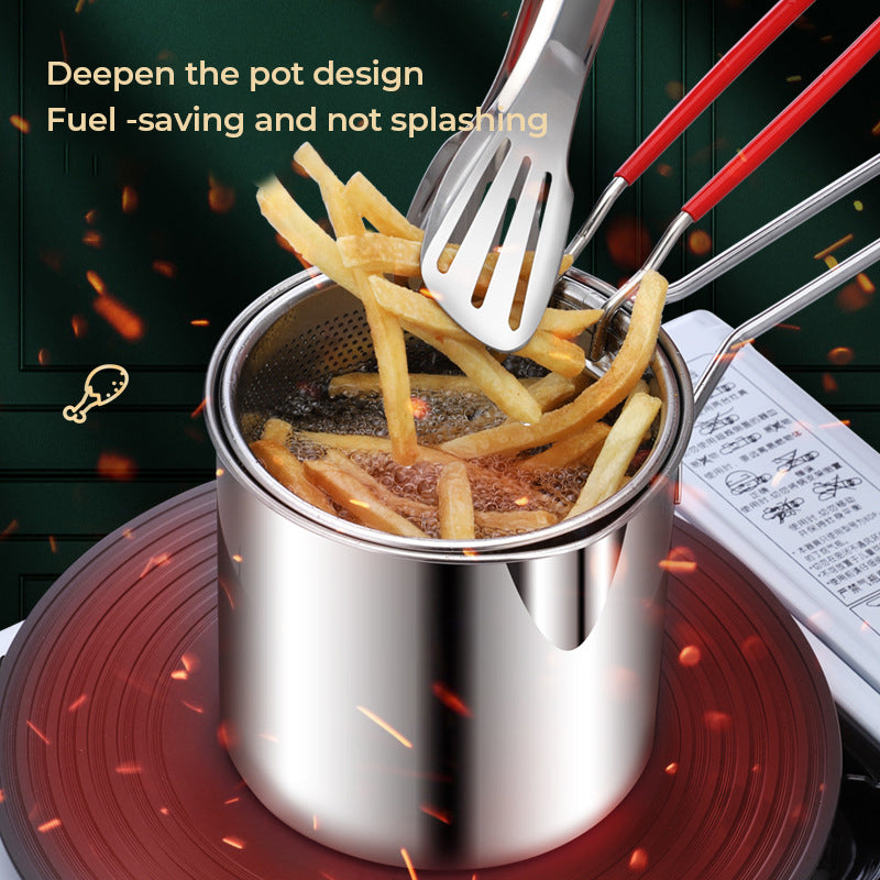 Multifunctional 304 Stainless Steel Fryer