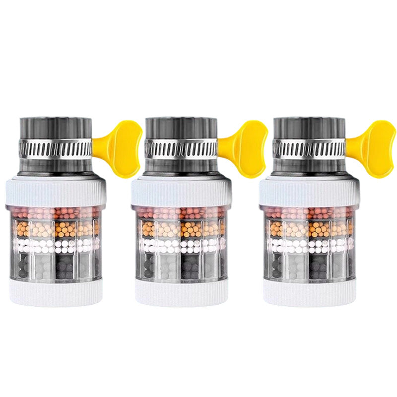 Splash-Proof Faucet Filter Attachment
