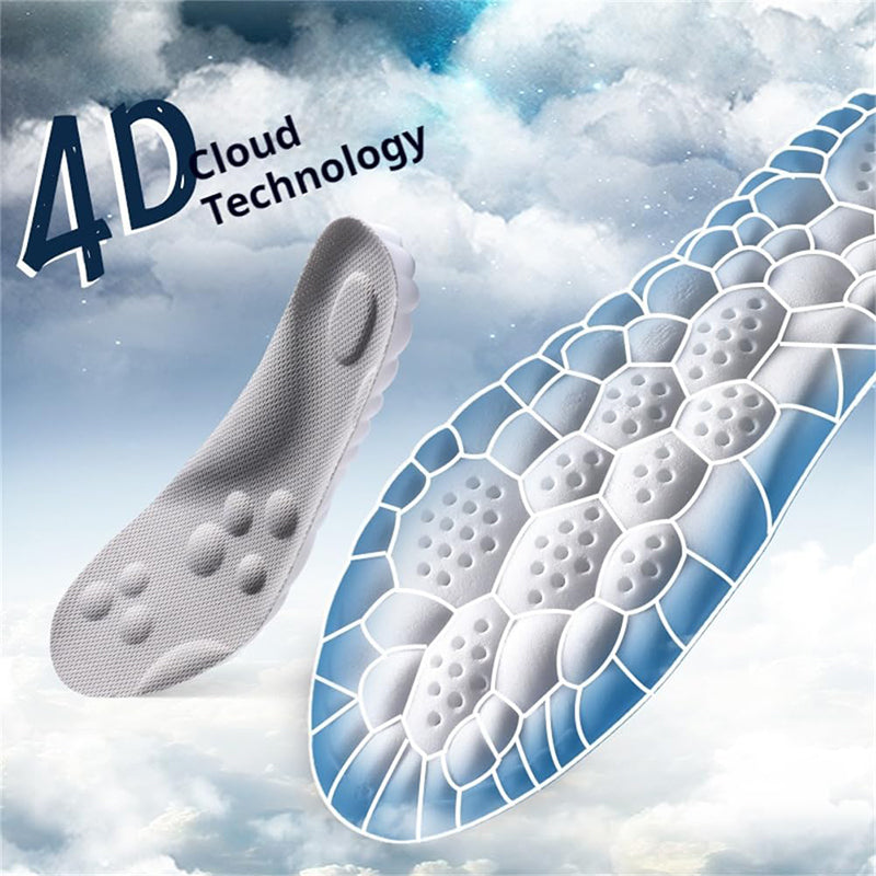 Shock Absorbing Memory Foam Cushioning Insoles