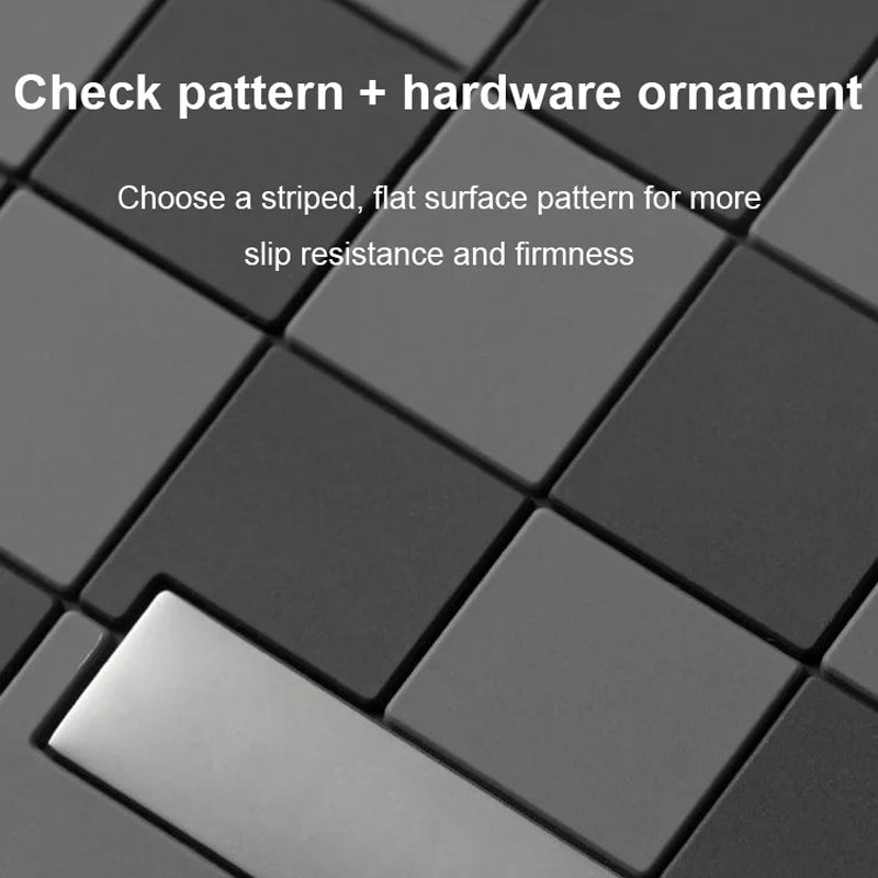 Car High-grade Checkered Non-slip Mat