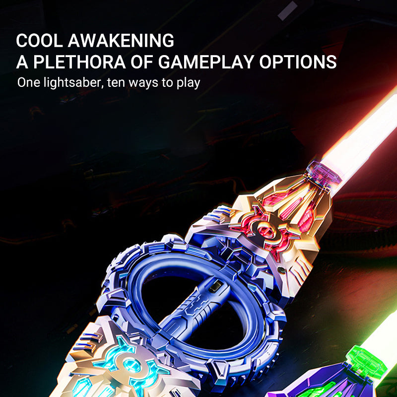 Fire Spin Sword Double-Edged Lightsaber