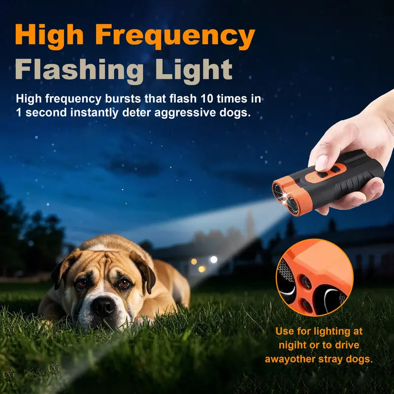 Ultrasonic Dog Repellent Trainer & Safety Device