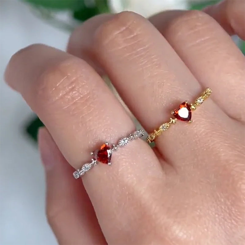 Buy 1 Get 1 Free-💝Take Time For Yourself Heart Ring💗