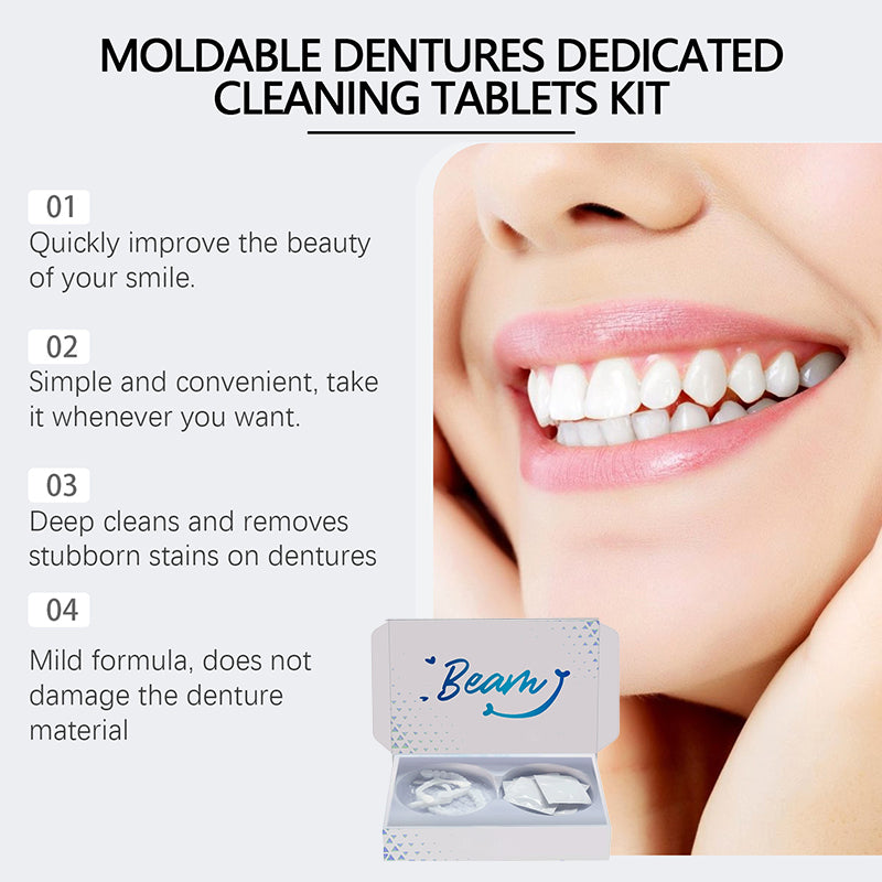 Moldable False Teeth