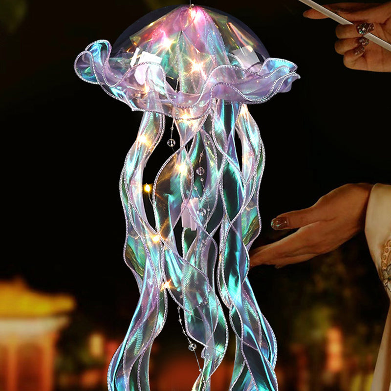 Ribbon Jellyfish Lamp