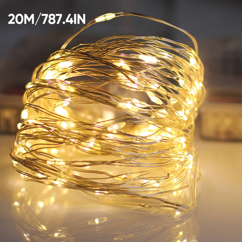 Christmas USB remote control copper wire light string