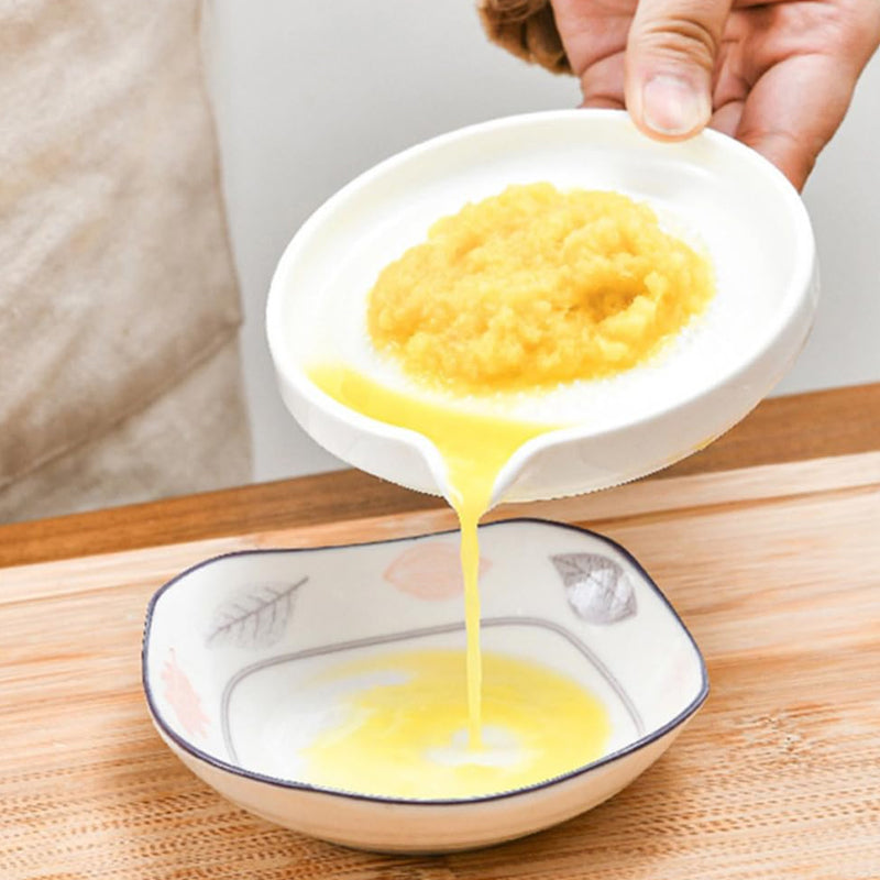 Ceramics Grater Plate with brush