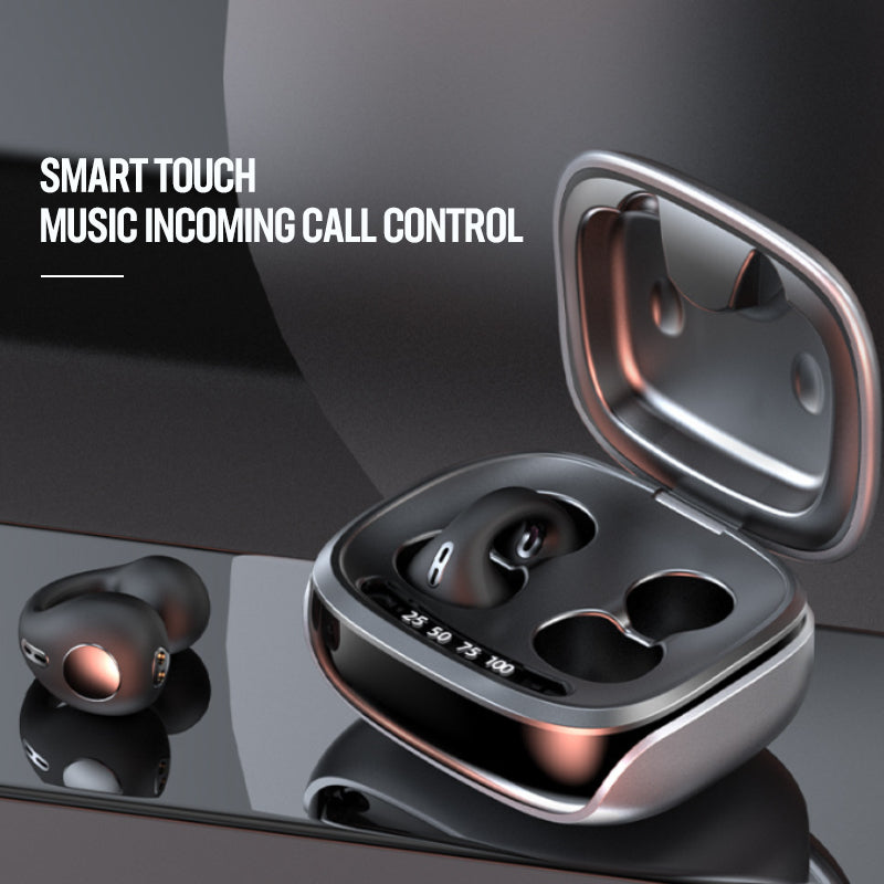 Bone Conduction Clip-Ear Bluetooth Headphones