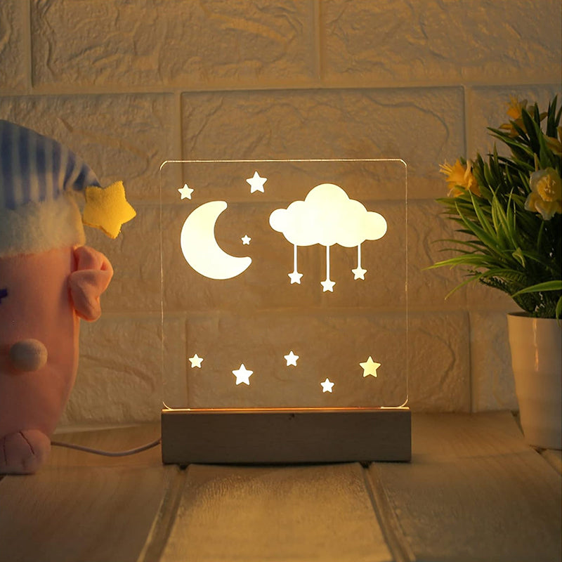 Personalized Kids Room Night Light