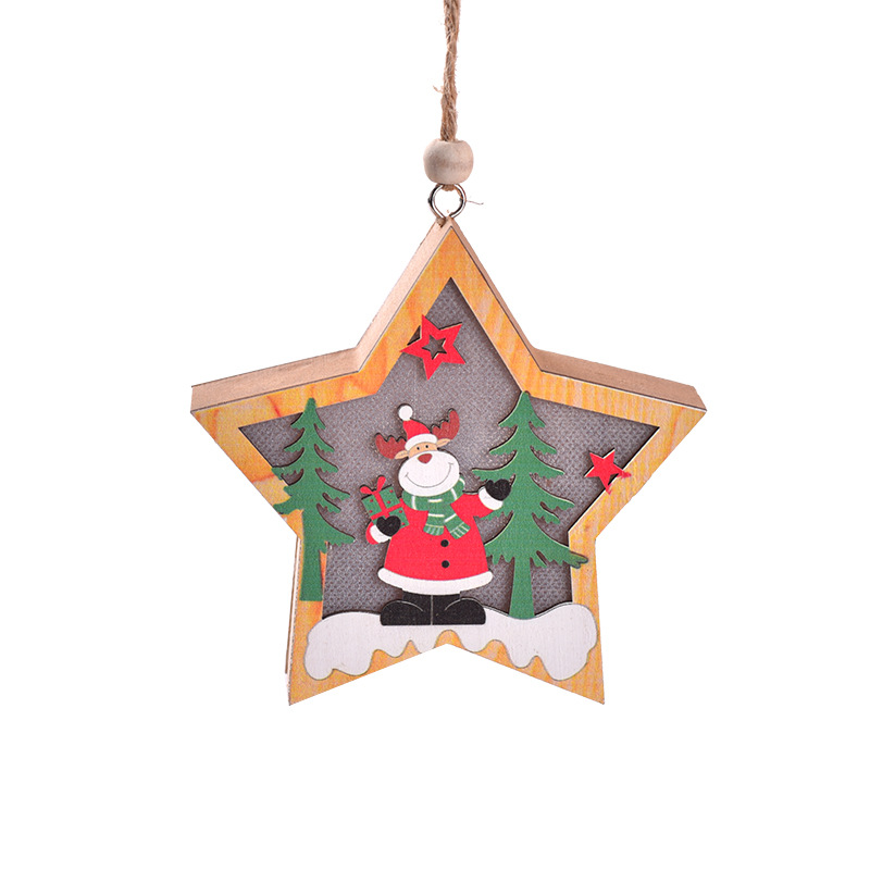 Christmas Tree Decoration Hanging Light Box