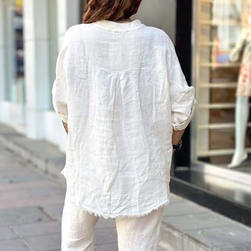 Women's Casual Letter Printed Two-piece Set