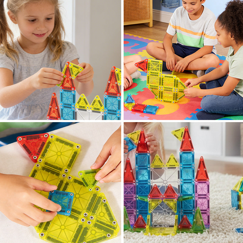Mini Travel Magnetic Building Blocks Set