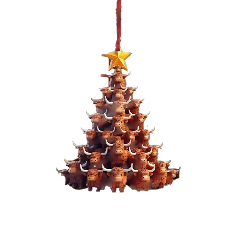 Stacking Animal Christmas Ornaments