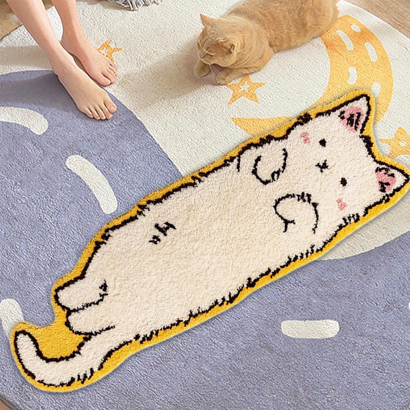 Cartoon Cat Bedroom Carpet