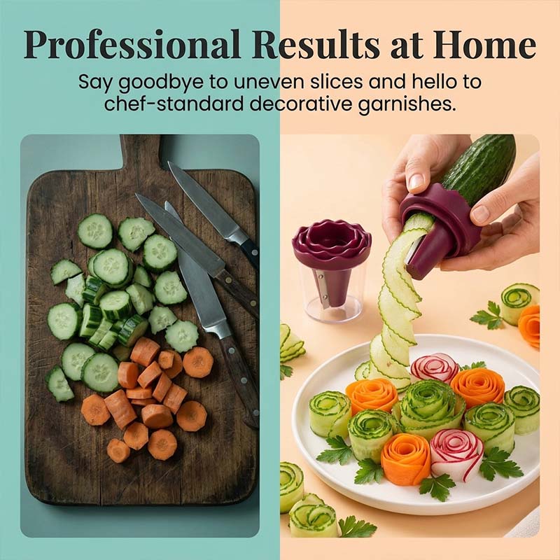 Vegetable Carving and Curling Tool