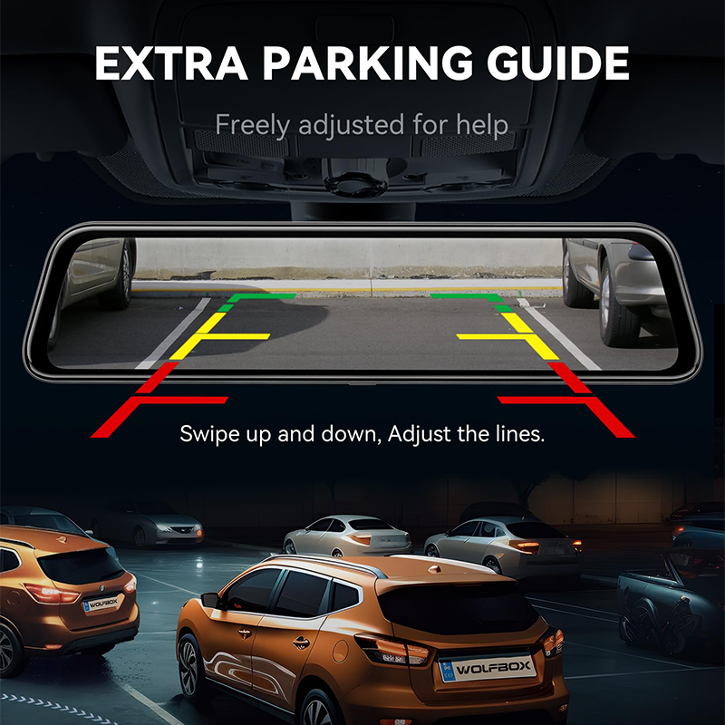 2K dual-lens streaming media dash cam