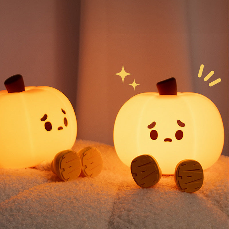 Cute Pumpkin Night Light