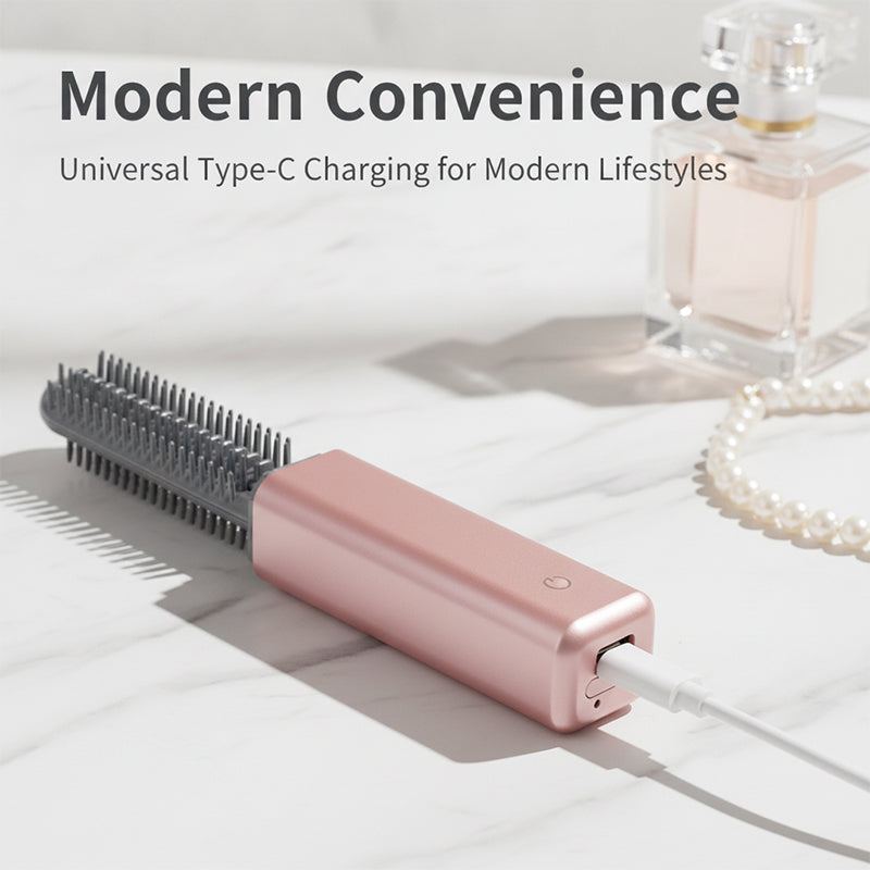 Mini Cordless Heated Bangs Styling Comb